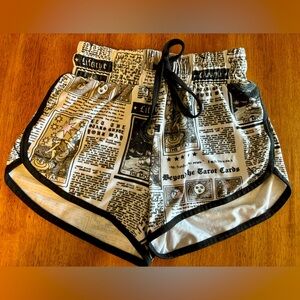 Size XS Tarot Card Shorts